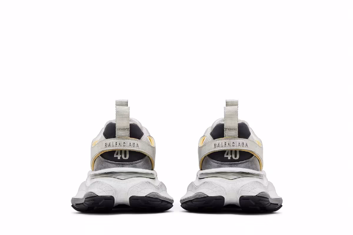 Balenciaga Cargo Sneaker Worn-Out - White Black, view 7