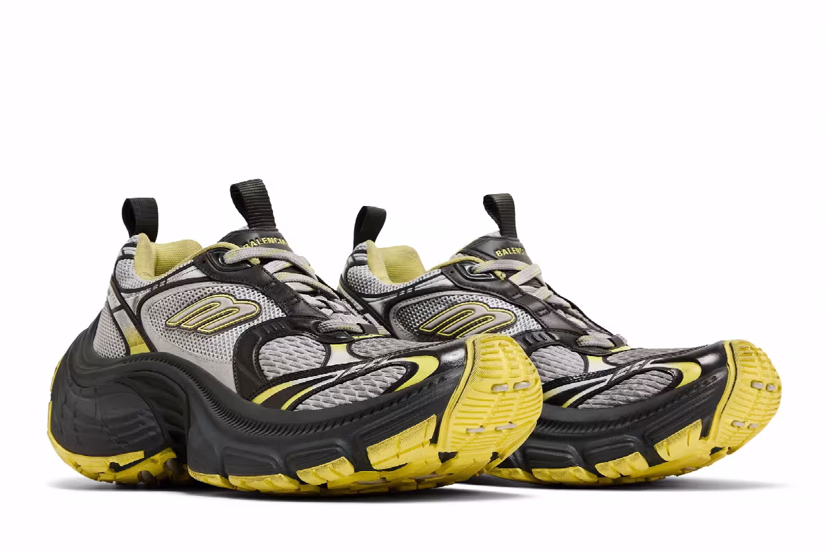 Balenciaga 10XL Sneaker Grey Yellow, view 9