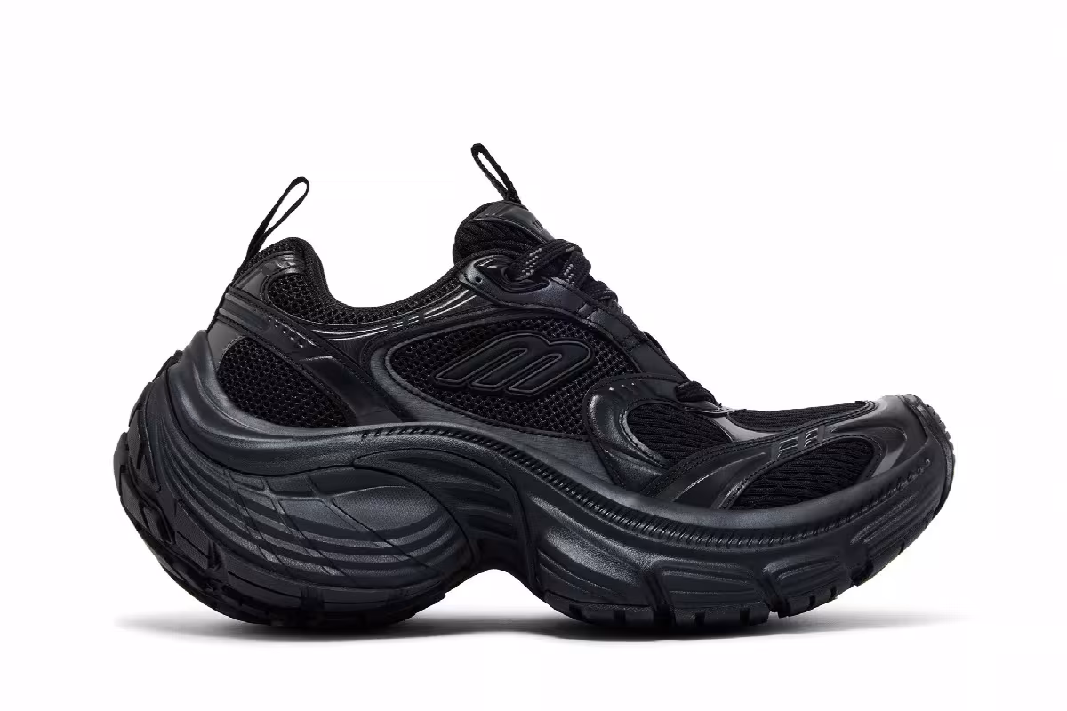 Balenciaga Women's 10XL Sneaker Black, view 2