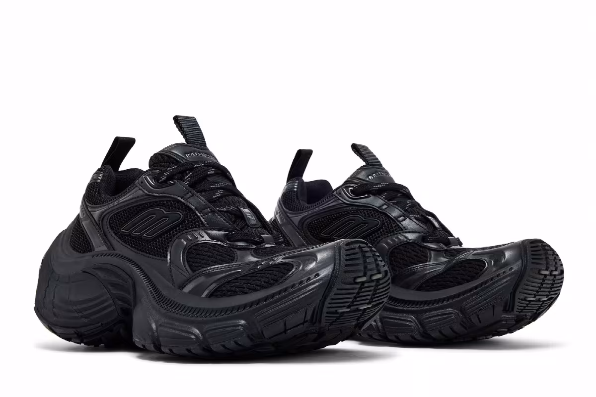 Balenciaga Women's 10XL Sneaker Black, view 9