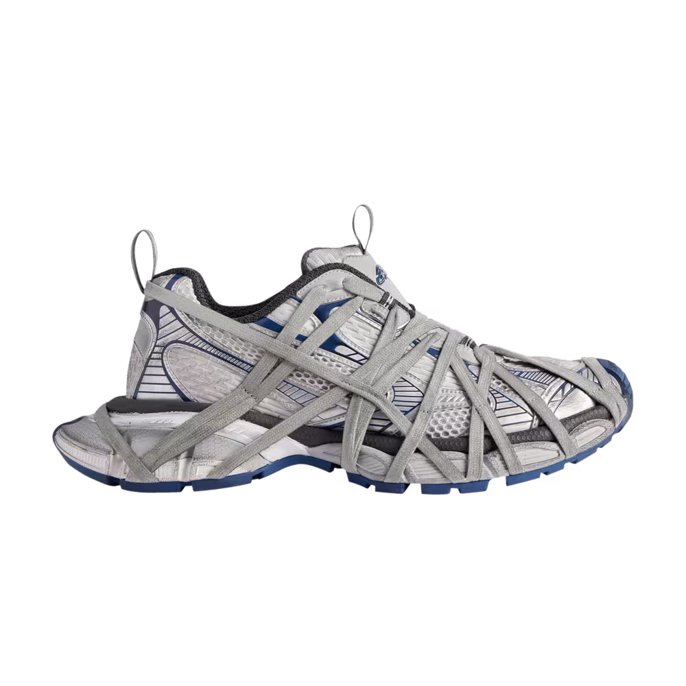 Balenciaga 3XL Extreme Lace Sneaker Worn-Out - White Grey Navy