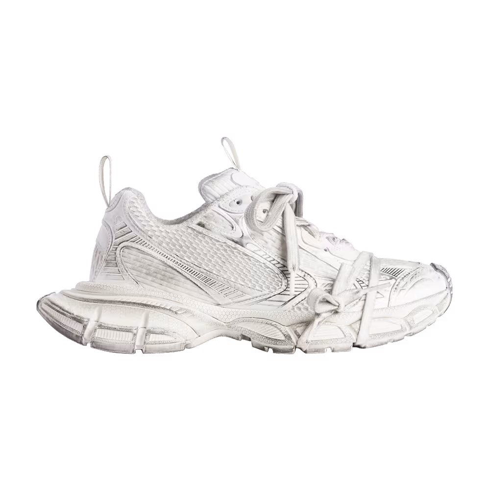 Balenciaga Women's 3XL Sneaker Worn-Out - White