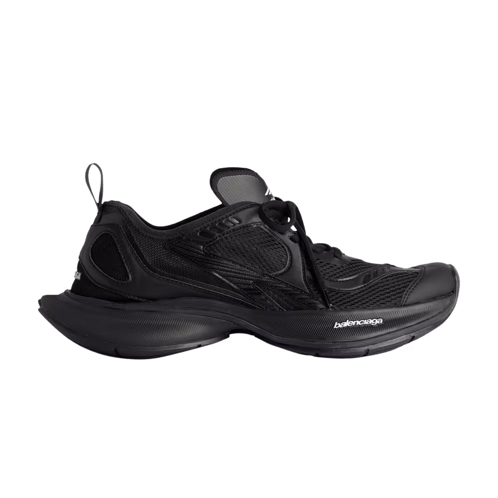 Balenciaga Women's Circuit Sneaker Worn-Out - Black