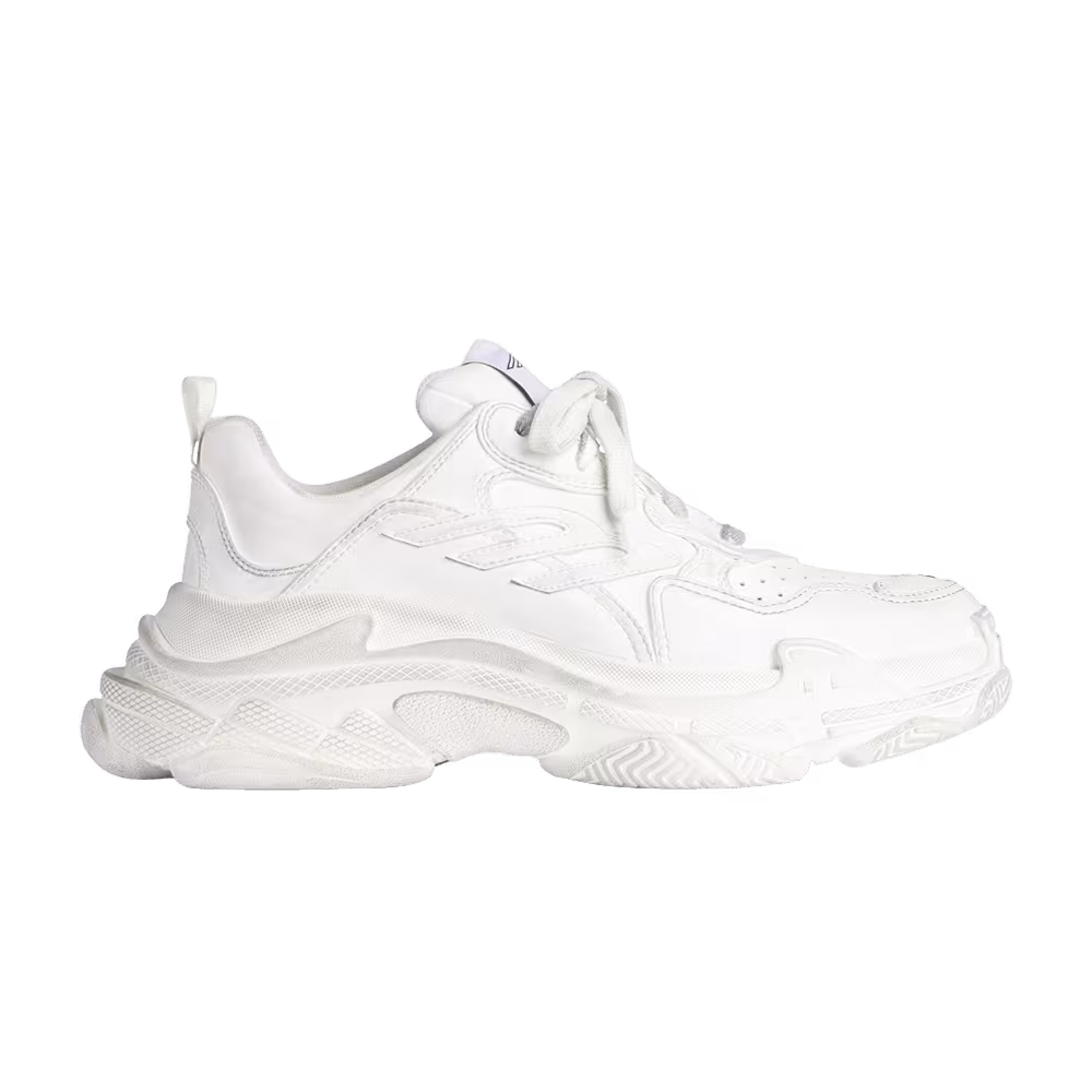 Balenciaga Triple S Sporty Sneaker Worn-Out - White