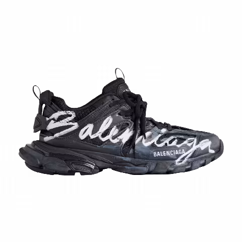 Balenciaga Track Sneaker 'Signature - Black White'