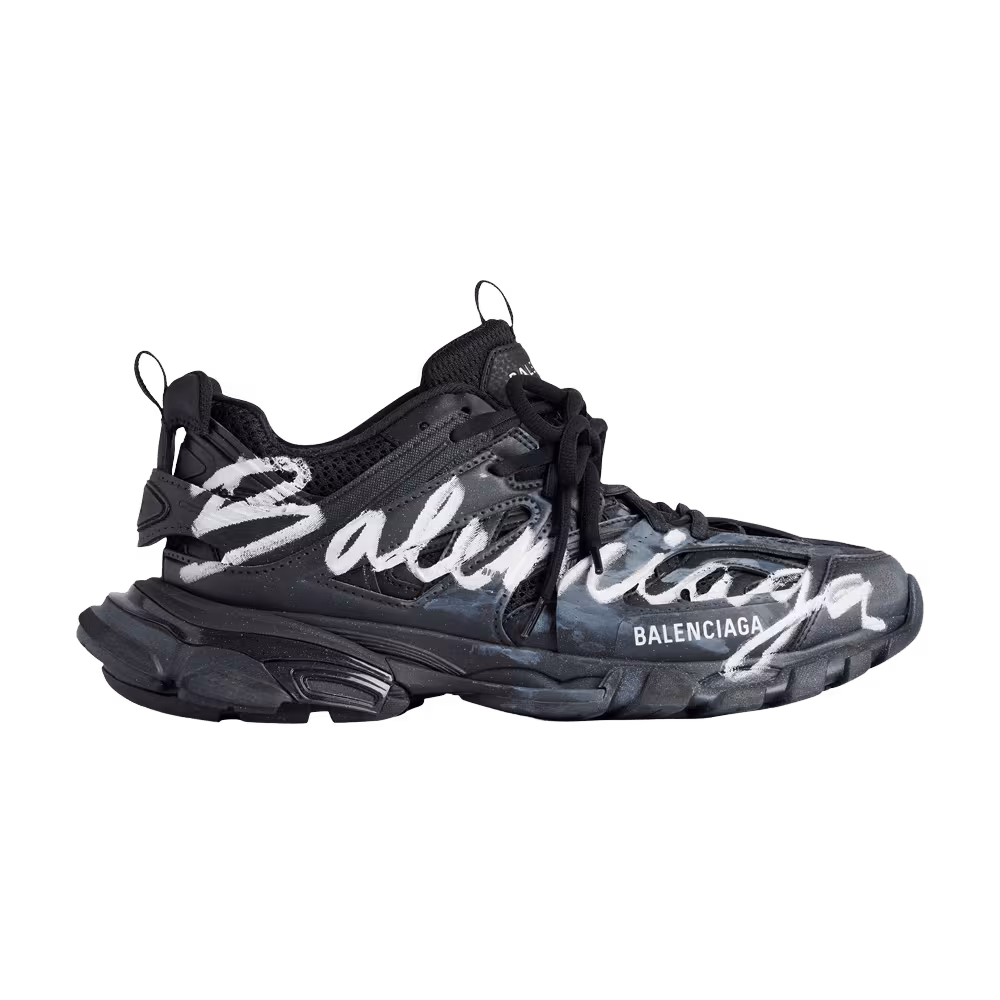 Balenciaga Track Sneaker Signature - Black White