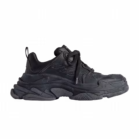 Balenciaga Triple S Sporty Sneaker 'Worn-Out - Black'