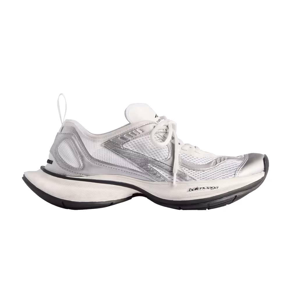 Balenciaga Circuit Sneaker Worn-Out - White Silver