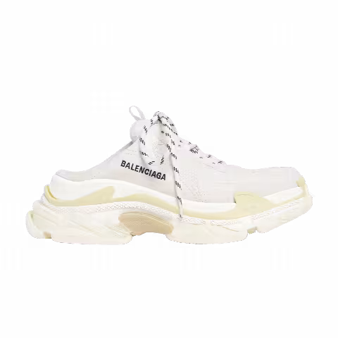Balenciaga Triple S Mule 'White'