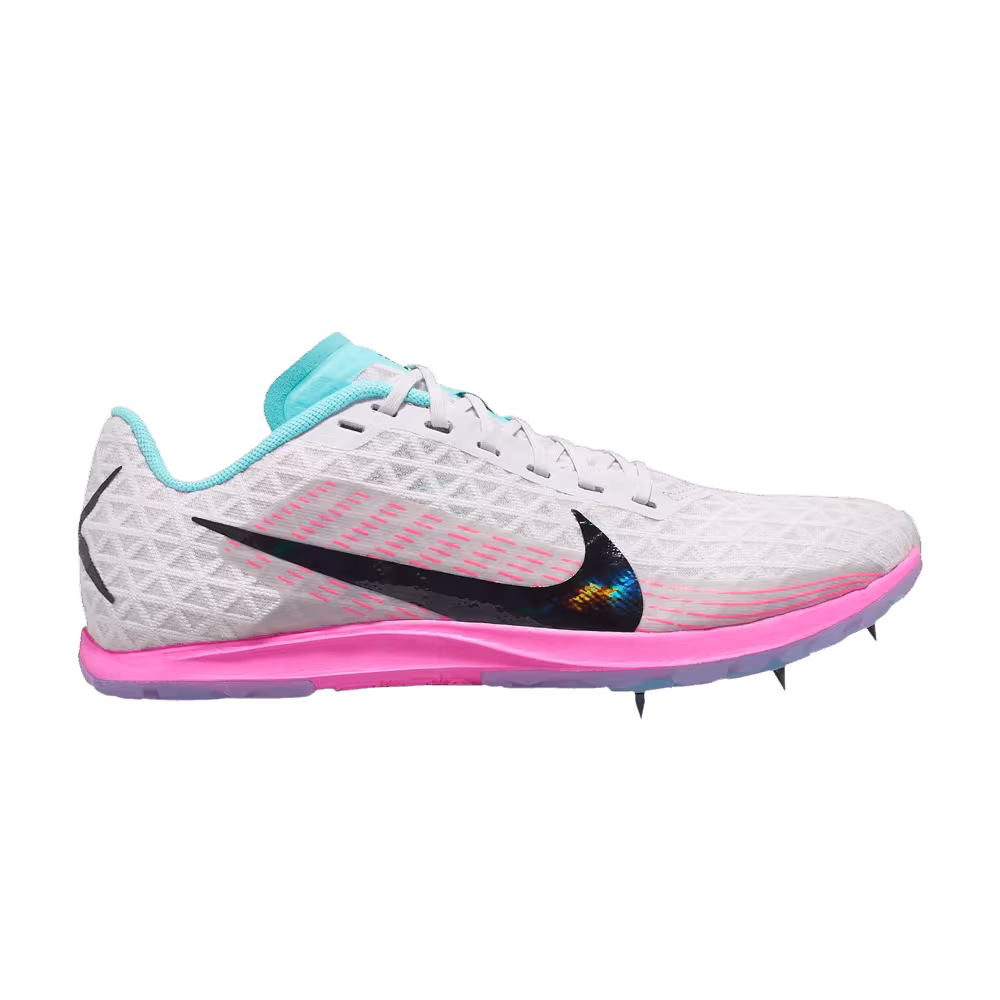 Nike Women's Zoom Rival XC Spike Grey Pink Blast