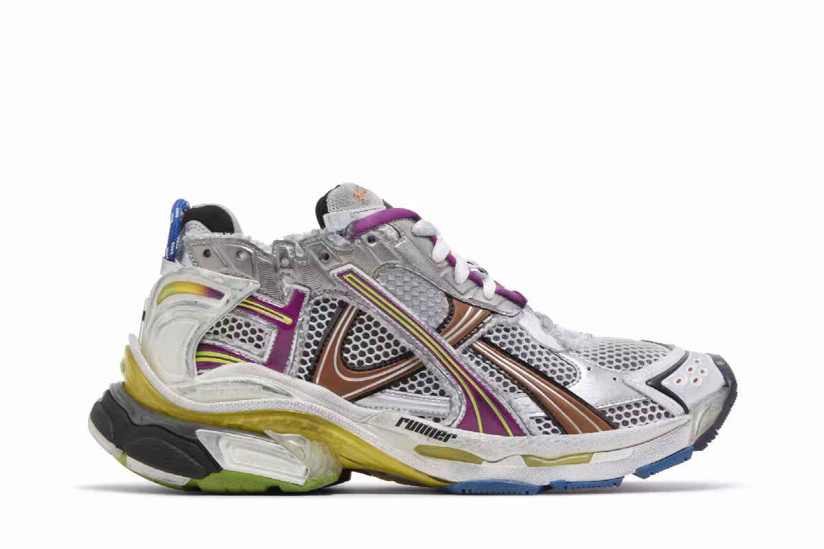 Balenciaga Runner Sneaker Multi-Color, view 2
