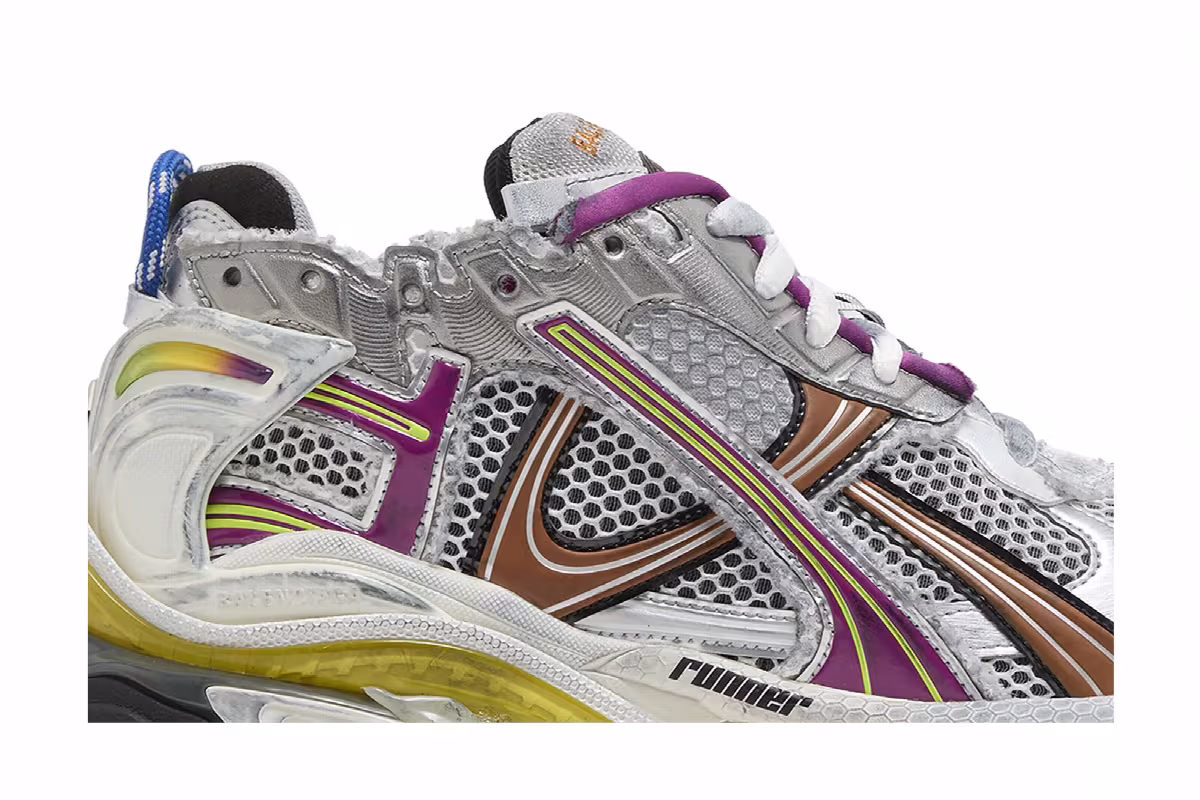 Balenciaga Runner Sneaker Multi-Color, view 3