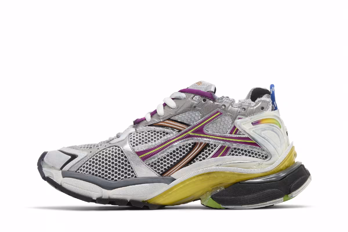 Balenciaga Runner Sneaker Multi-Color, view 4