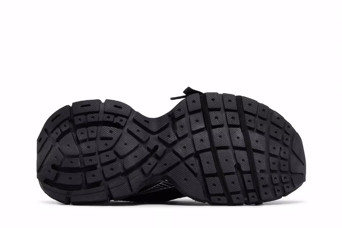 Balenciaga 3XL Sneaker Worn-Out - Black White, view 5