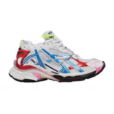 Balenciaga Runner Sneaker 'White Red Blue Pink'