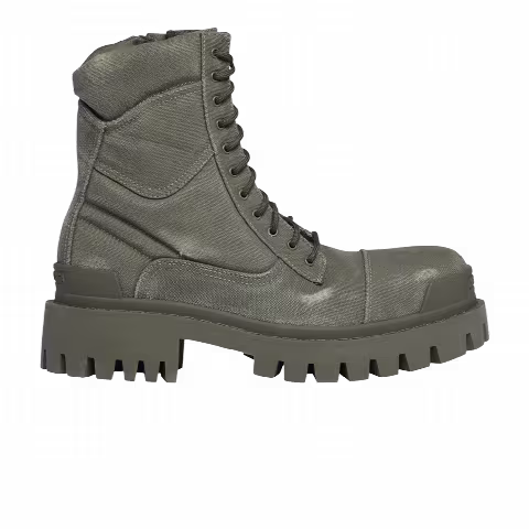 Balenciaga Combat Strike Boot 'Worn-Out - Khaki'