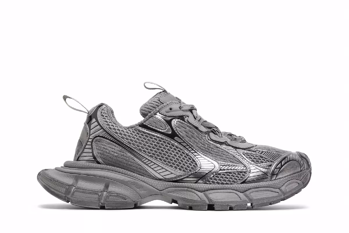 Balenciaga 3XL Sneaker Worn-Out - Grey, view 2
