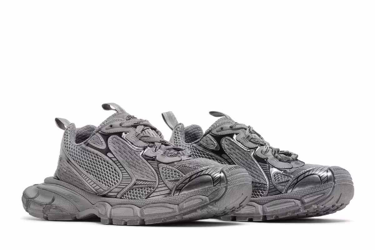 Balenciaga 3XL Sneaker Worn-Out - Grey, view 9