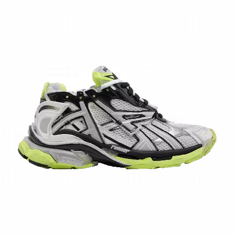 Balenciaga Runner Sneaker 'White Fluo Yellow'