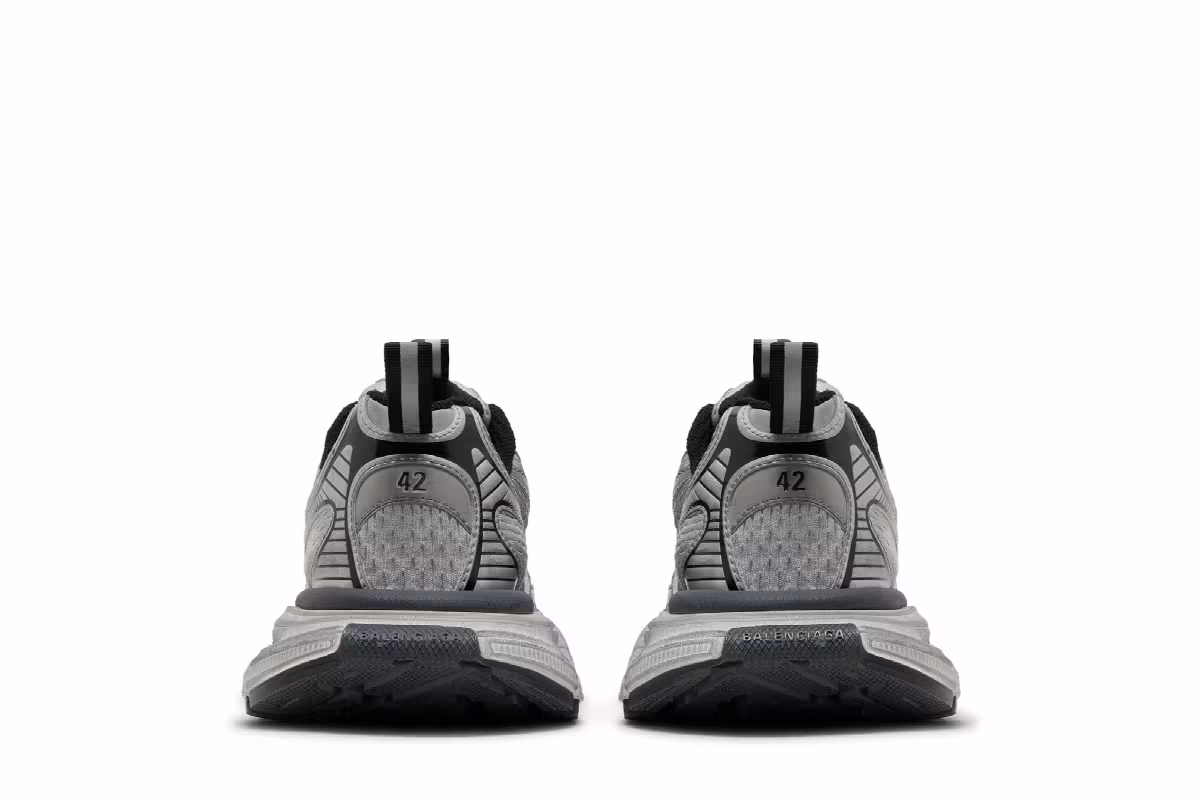 Balenciaga 3XL Sneaker Worn Out - Grey White, view 7
