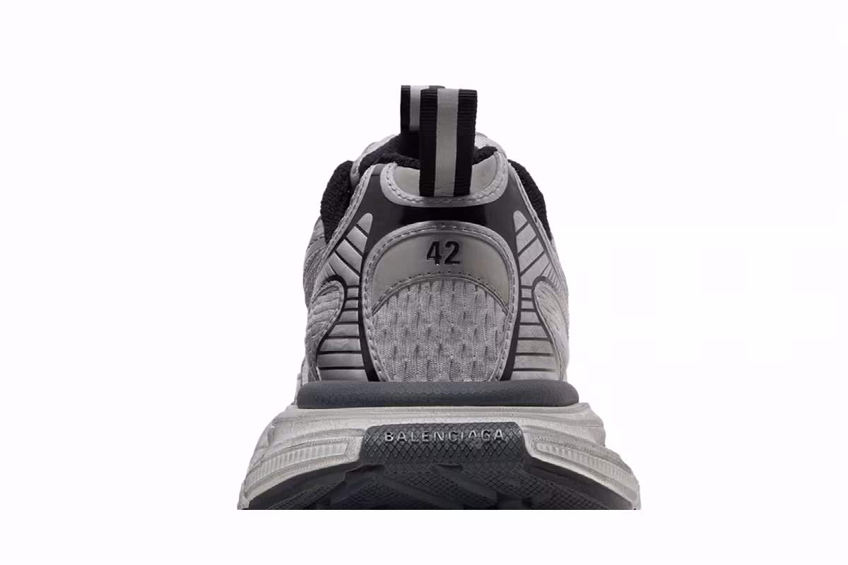 Balenciaga 3XL Sneaker Worn Out - Grey White, view 8