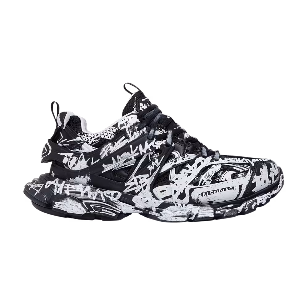 Balenciaga Track Sneaker Graffiti - Black White
