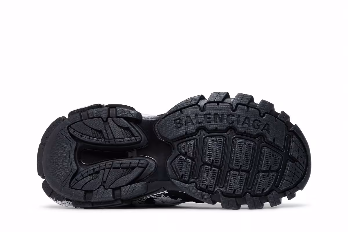 Balenciaga Track Sneaker Graffiti - Black White, view 5