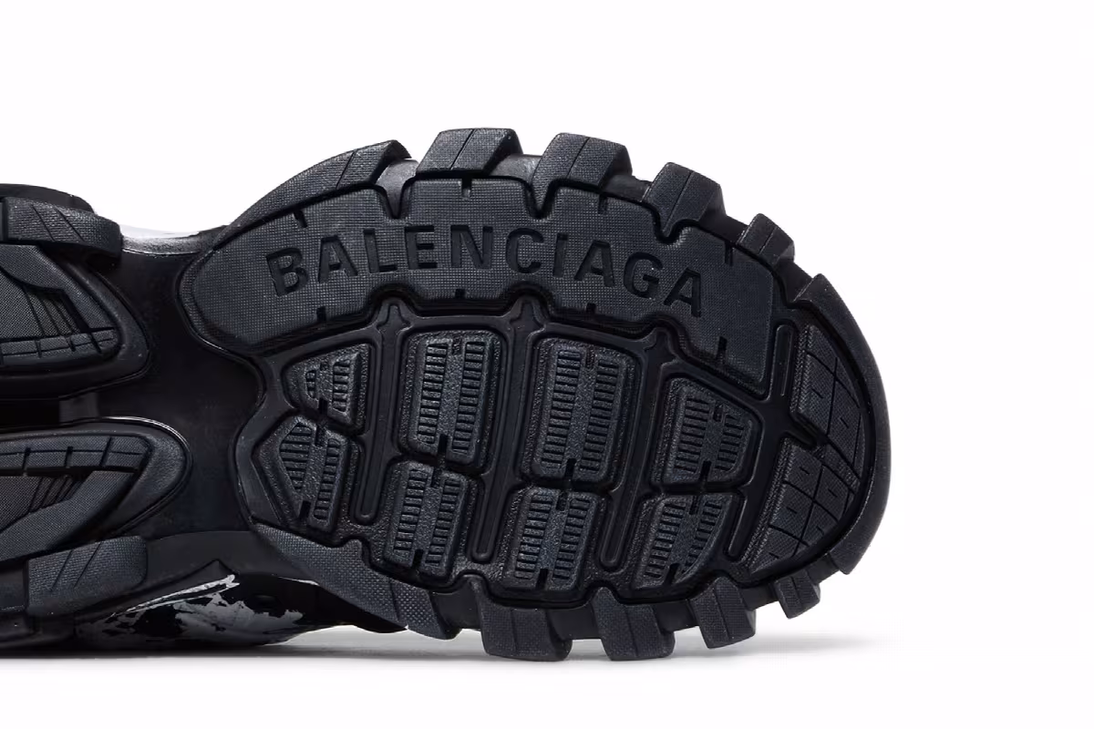 Balenciaga Track Sneaker Graffiti - Black White, view 6