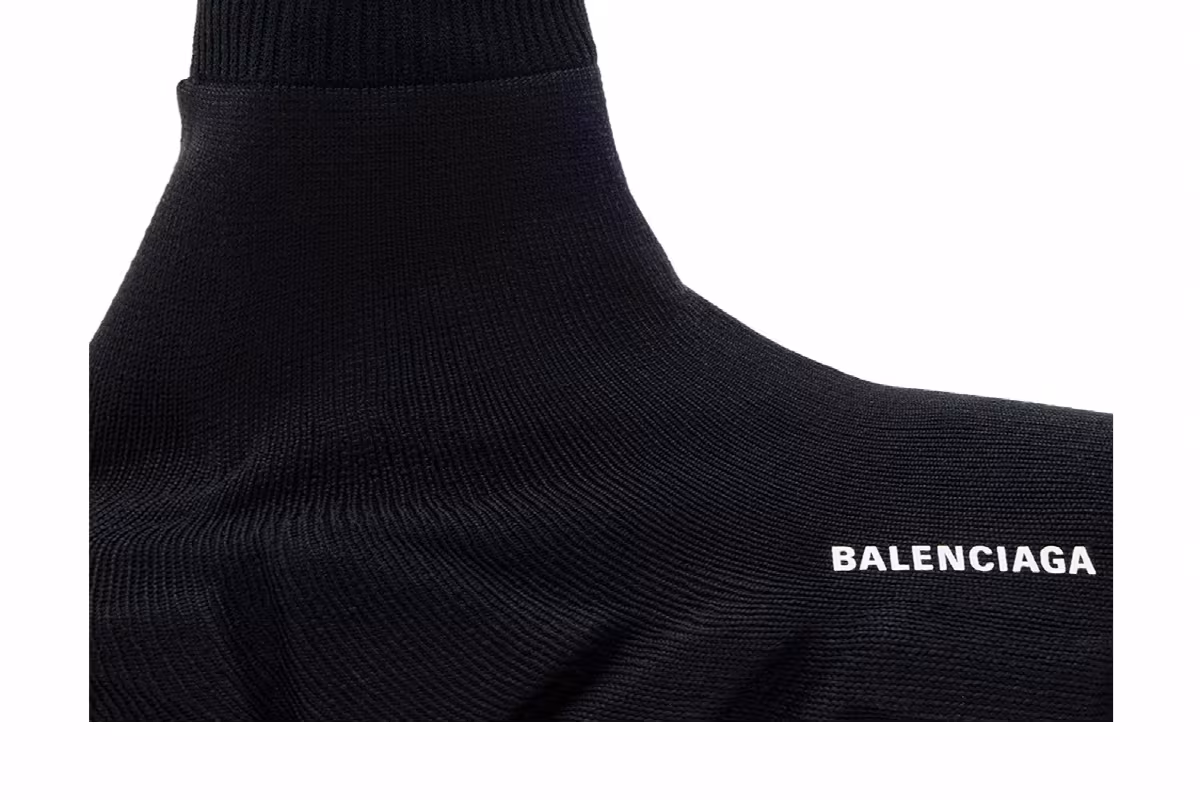 Balenciaga Speed Full Knit Black, view 3