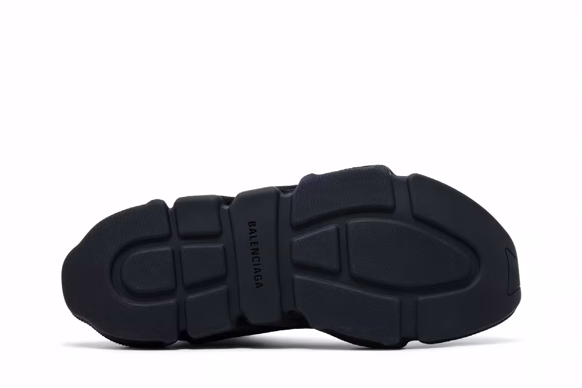 Balenciaga Speed Full Knit Black, view 5