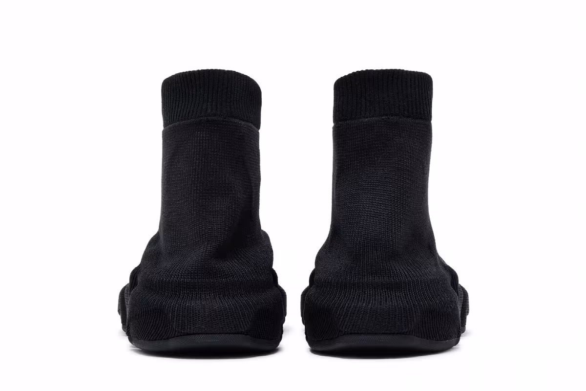 Balenciaga Speed Full Knit Black, view 7