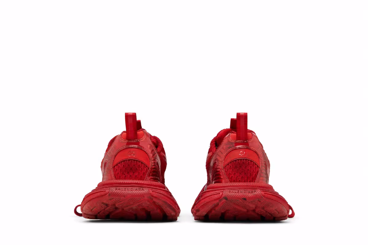 Balenciaga 3XL Sneaker Worn-Out - Red, view 7