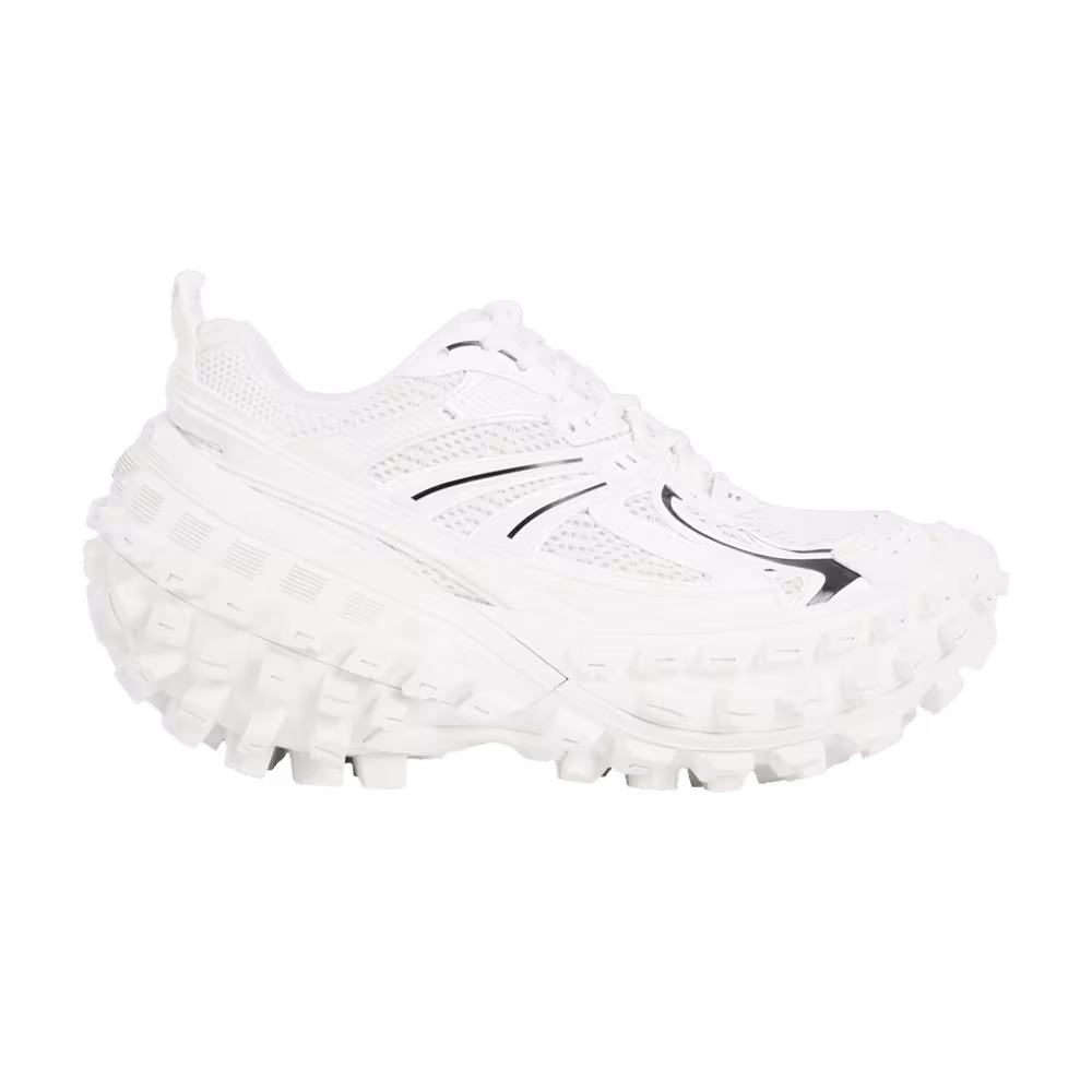 Balenciaga Women's Defender Sneaker Eggshell Black