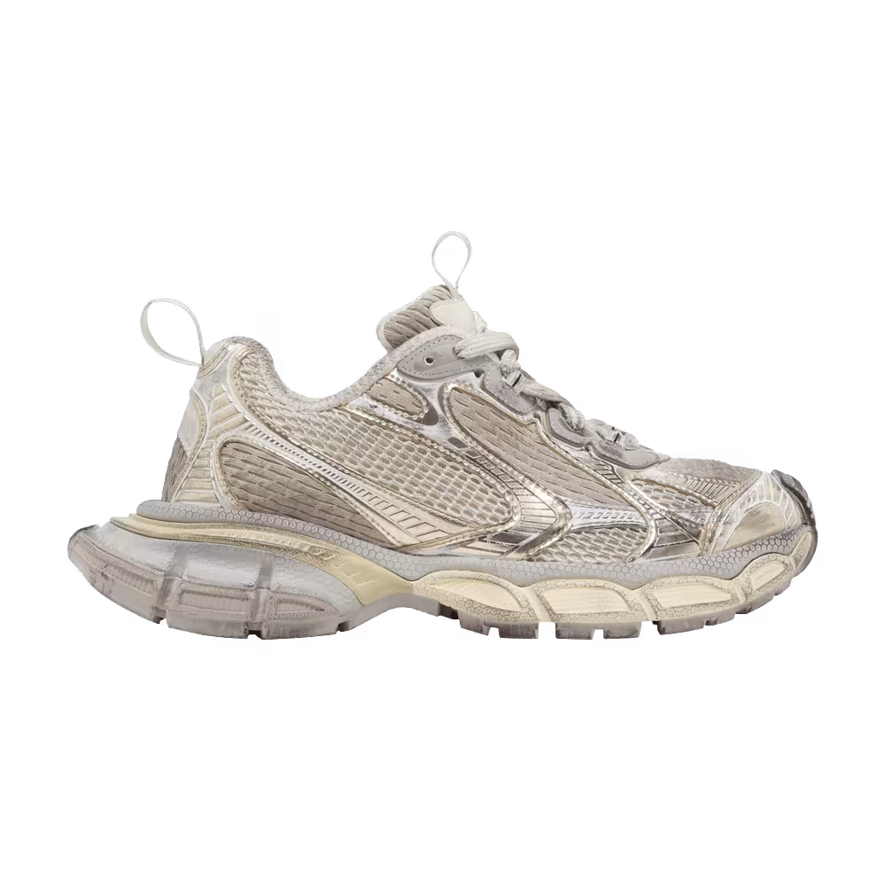 Balenciaga Women's 3XL Sneaker Worn-Out - Light Beige