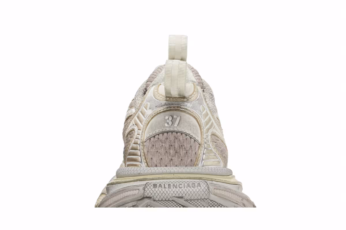 Balenciaga Women's 3XL Sneaker Worn-Out - Light Beige, view 8