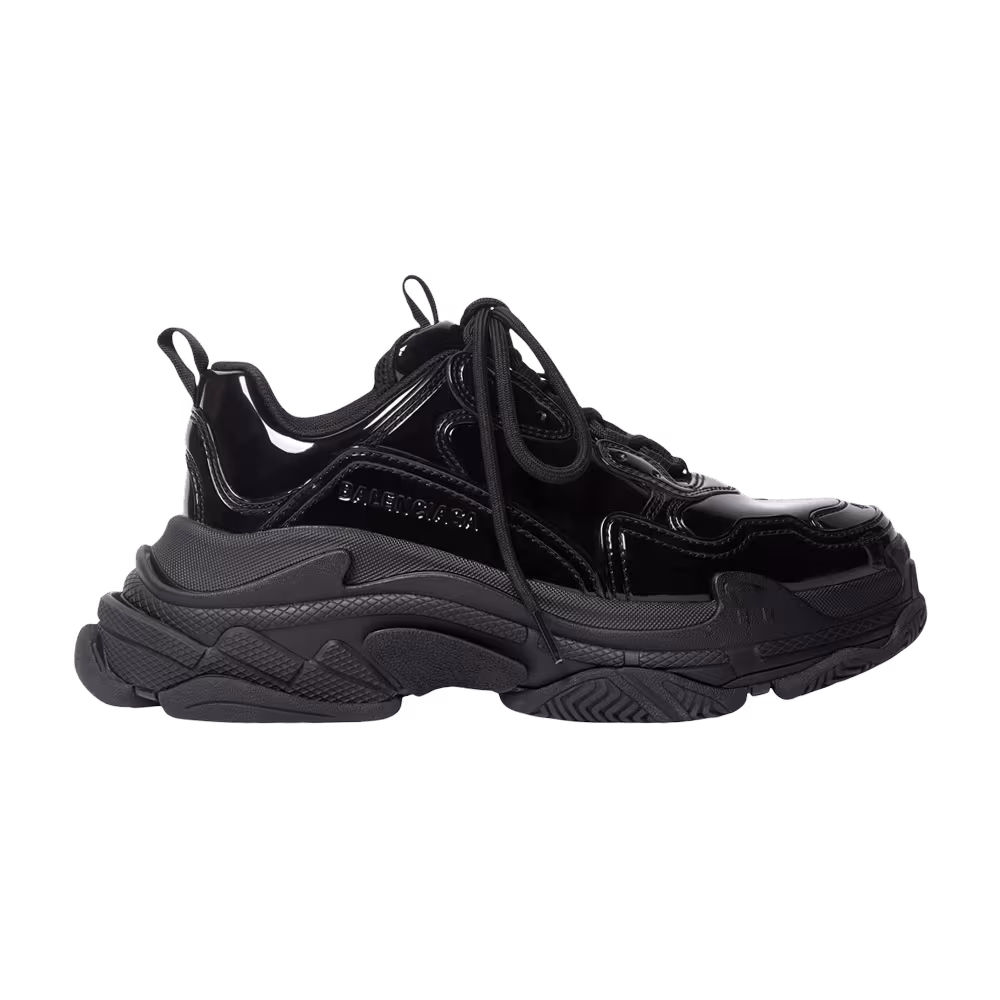 Balenciaga Triple S Sneaker Black Patent