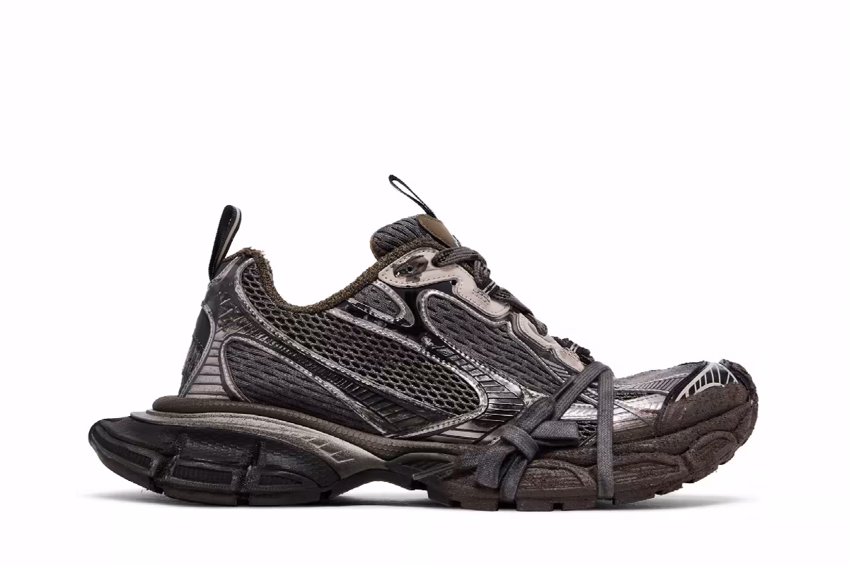 Balenciaga 3XL Sneaker Worn Out - Brown, view 2