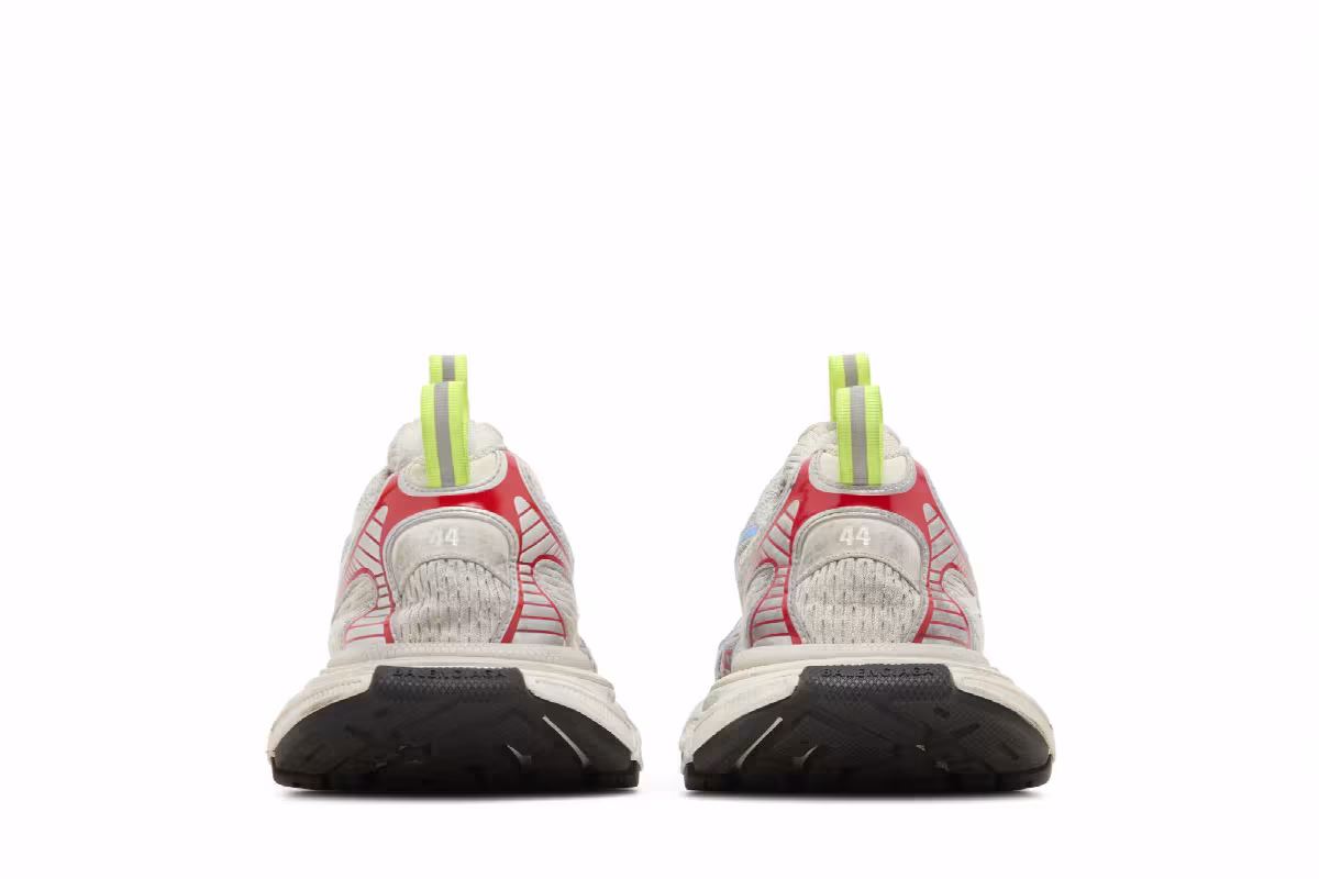 Balenciaga 3XL Sneaker Worn-Out - White Blue Red, view 7