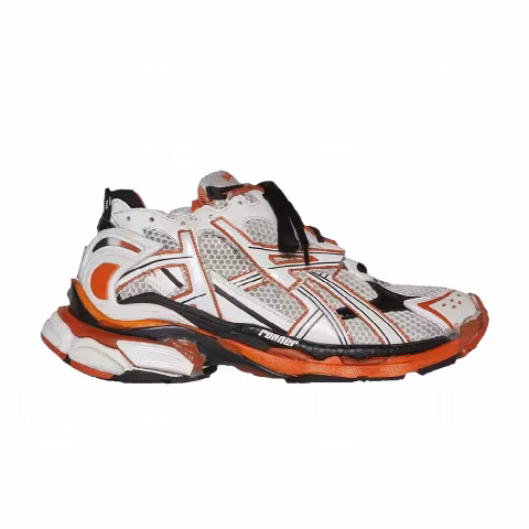 Balenciaga Runner Sneaker 'White Orange'