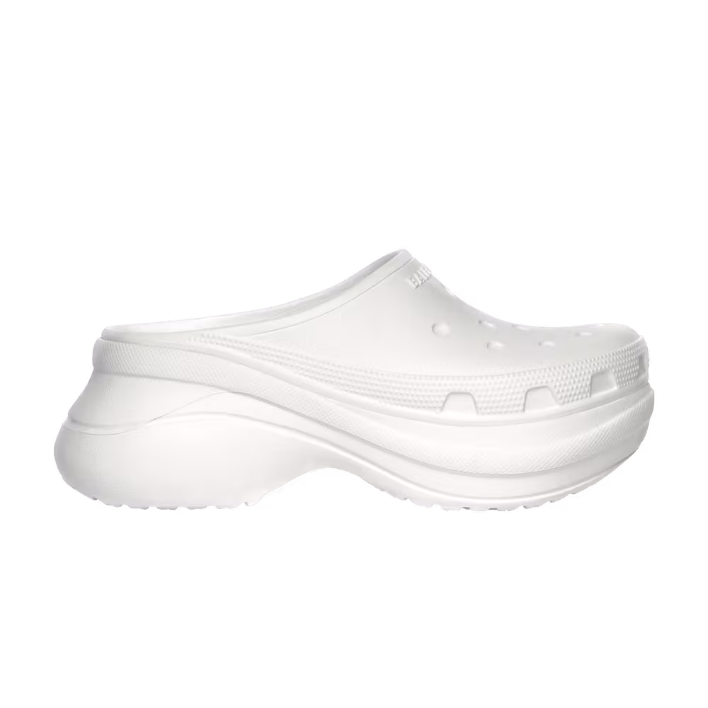 Crocs x Balenciaga Women's Pool Slide Sandal White