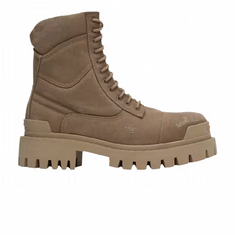 Balenciaga Combat Strike Boot 'Worn-Out - Beige'