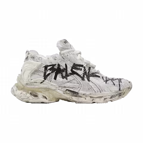 Balenciaga Wmns Runner Sneaker 'Graffiti - White Black'