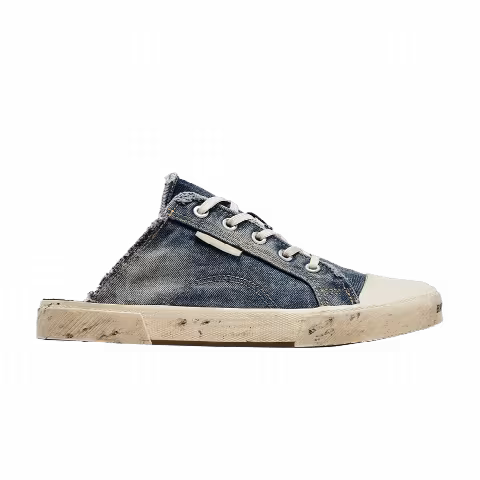 Balenciaga Paris Sneaker Mule 'Destroyed - Denim'