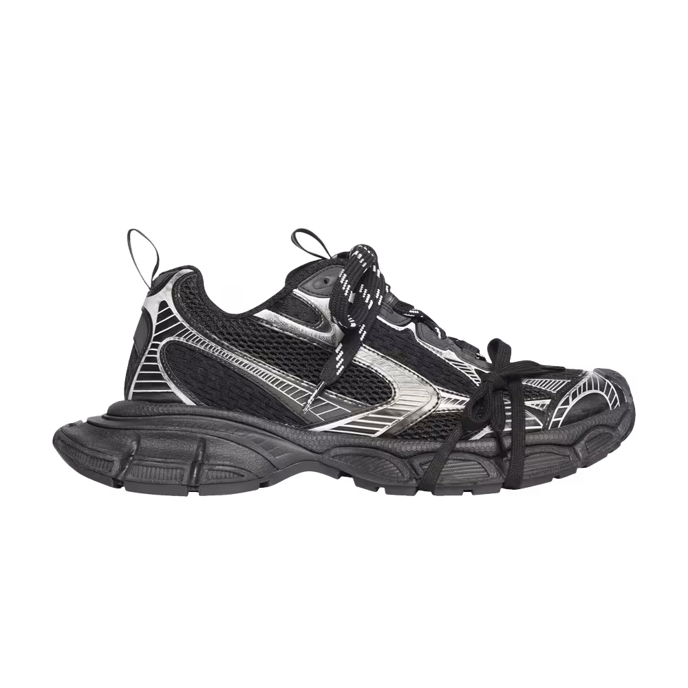 Balenciaga Women's 3XL Sneaker Black White