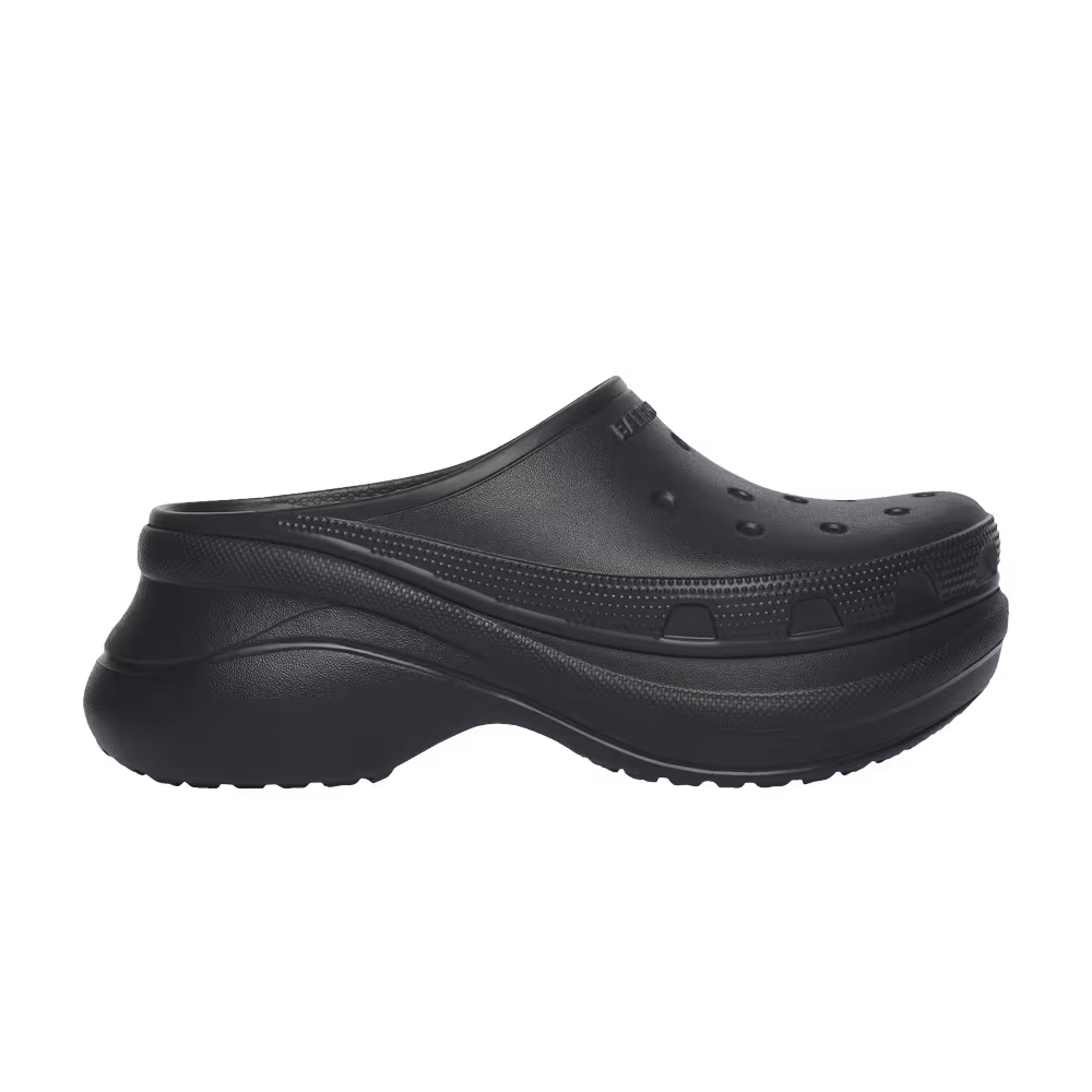 Crocs x Balenciaga Women's Pool Slide Sandal Black