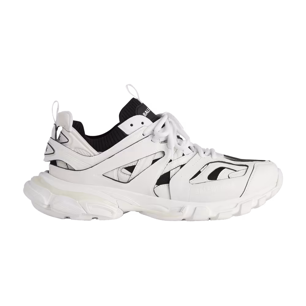 Balenciaga Track Sock Sneaker White Black
