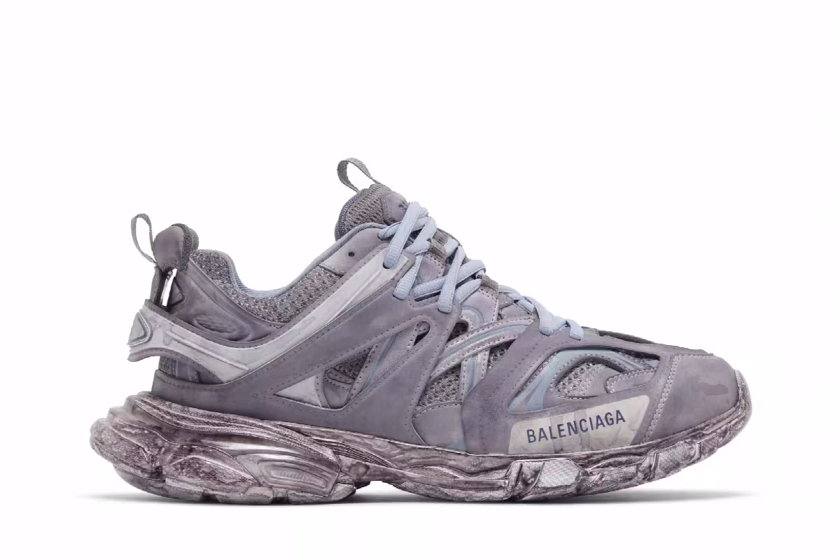 Balenciaga Track Sneaker Faded Blue, view 2