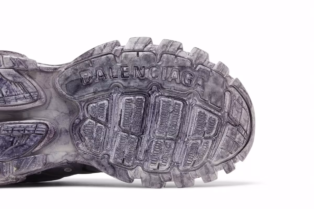Balenciaga Track Sneaker Faded Blue, view 6