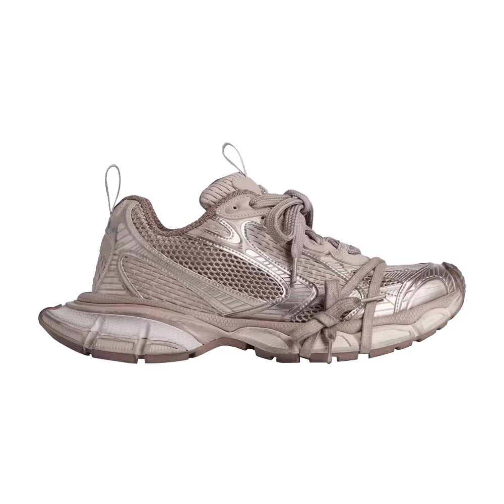 Balenciaga Women's 3XL Sneaker Worn-Out - Taupe
