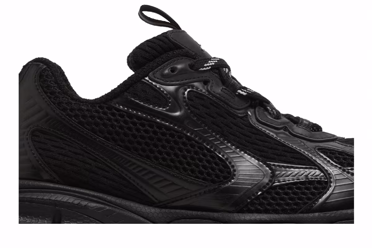 Balenciaga Women's 3XL Sneaker Worn-Out - Black, view 3
